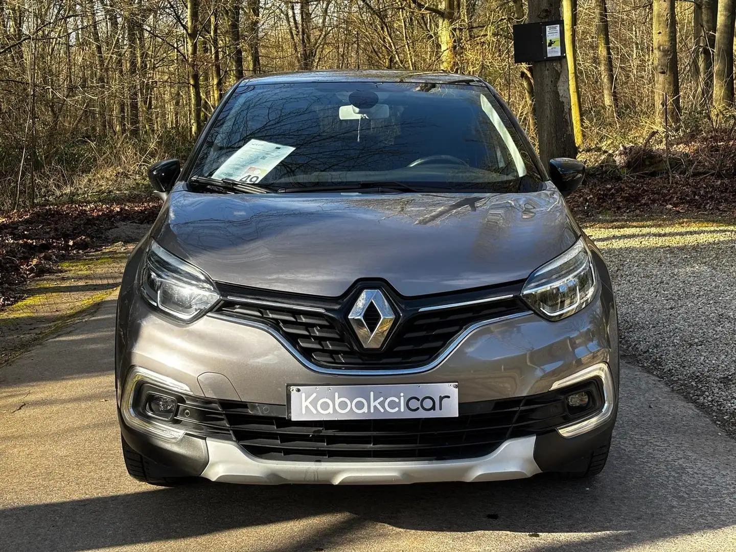 Renault Captur 1.3i 131cv/AC/NAV/CAPT AV-ARR/CAMERA/GARANTIE 1AN Gris - 2