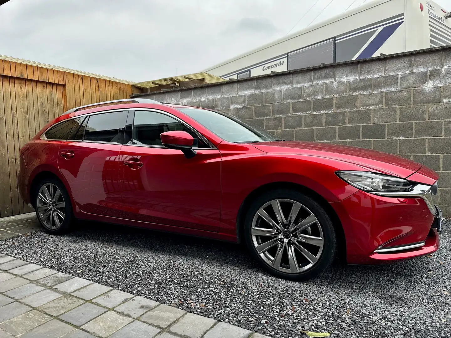 Mazda 6 2.5i SKYACTIV-G Keyless Open dak Full Full Option Rouge - 1