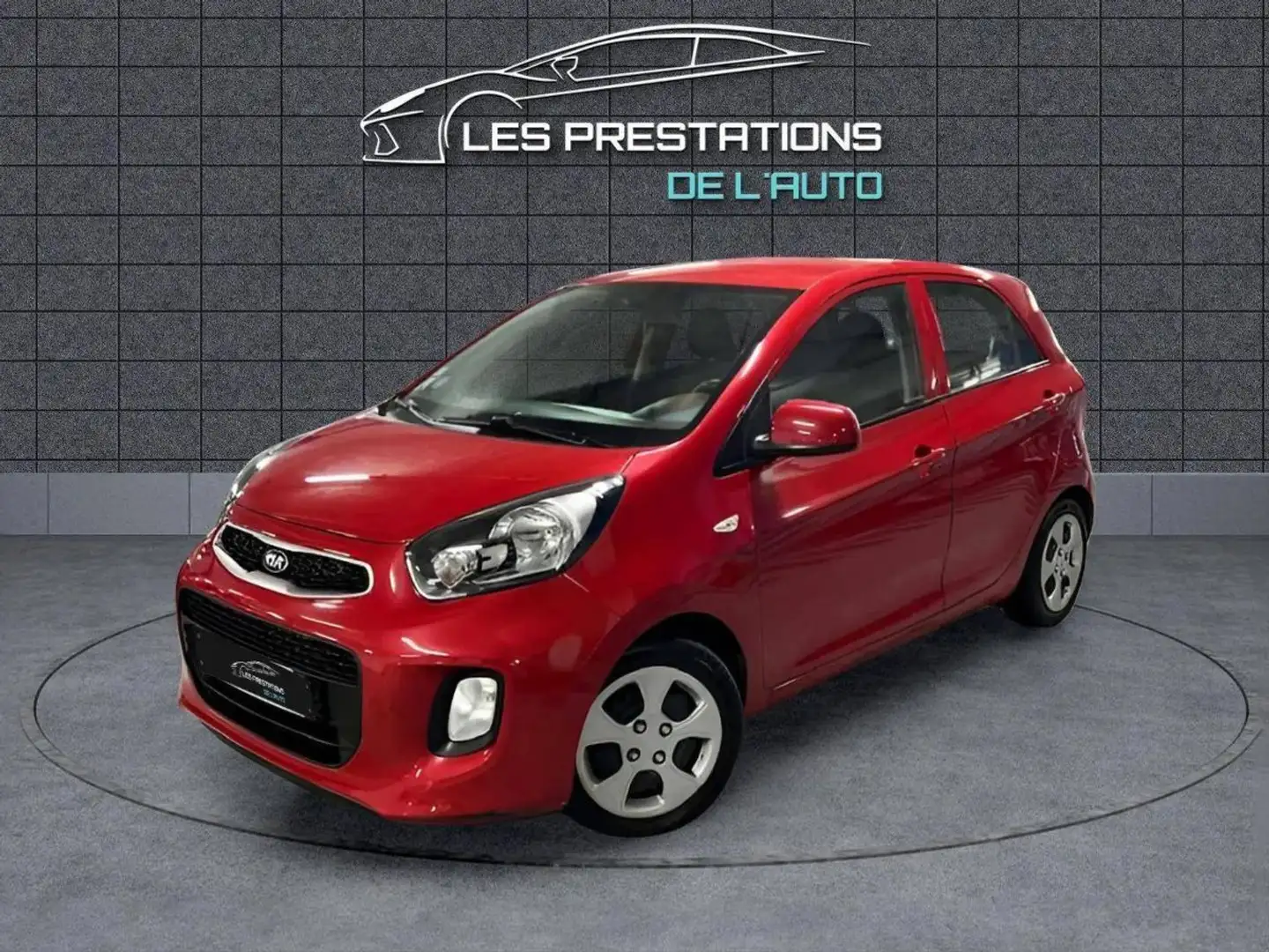 Kia Picanto III 1.0 67ch Active Rouge - 1