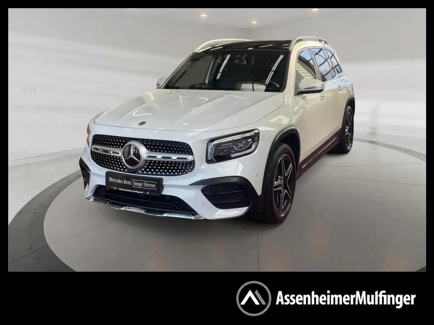 Mercedes-Benz GLB 220 d 4matic AMG+MBUX+MBeam+Fahrassist+Pano Weiß - 1