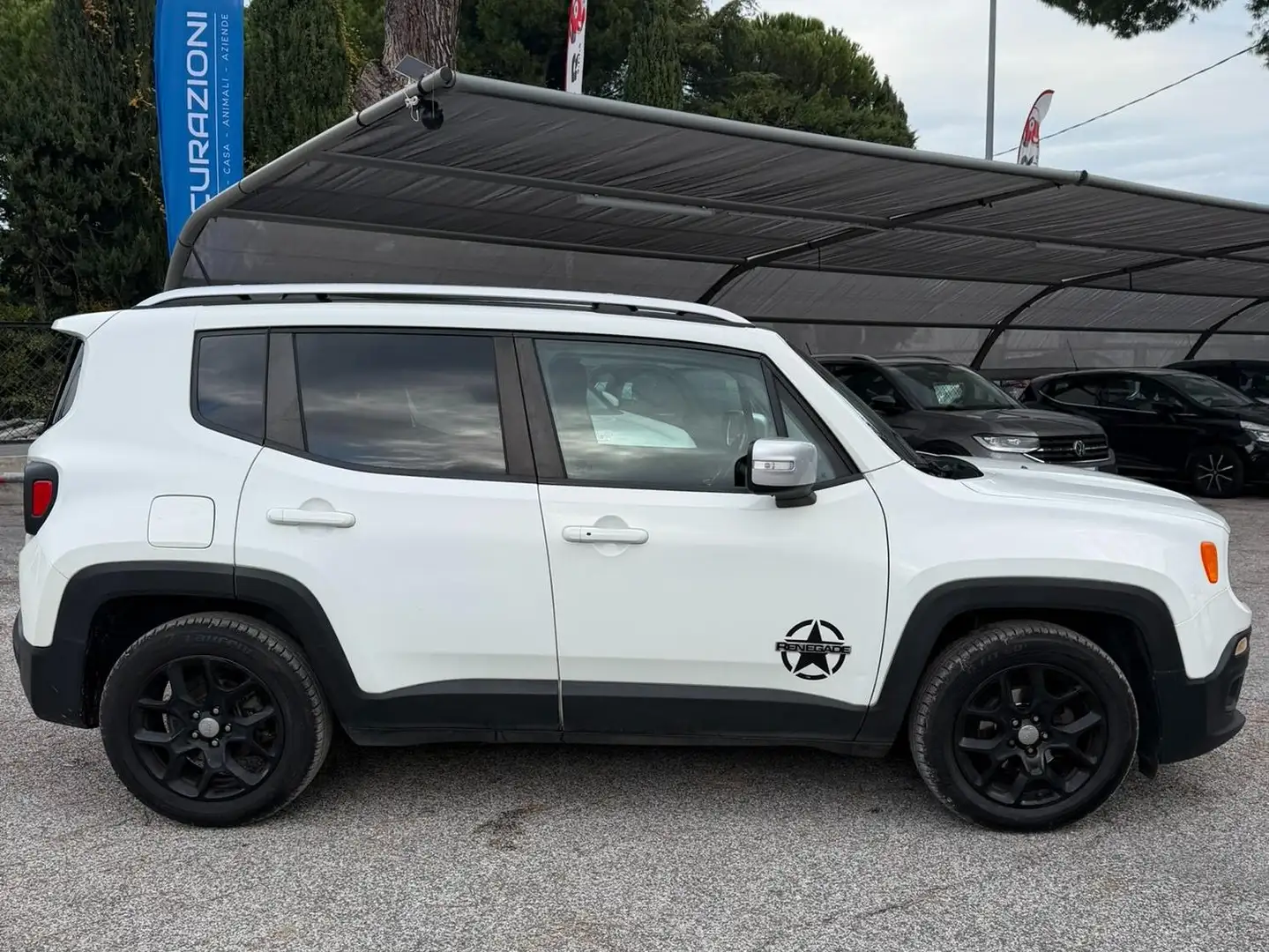 Jeep Renegade Renegade 1.6 mjt Limited fwd 120cv E6 Weiß - 2