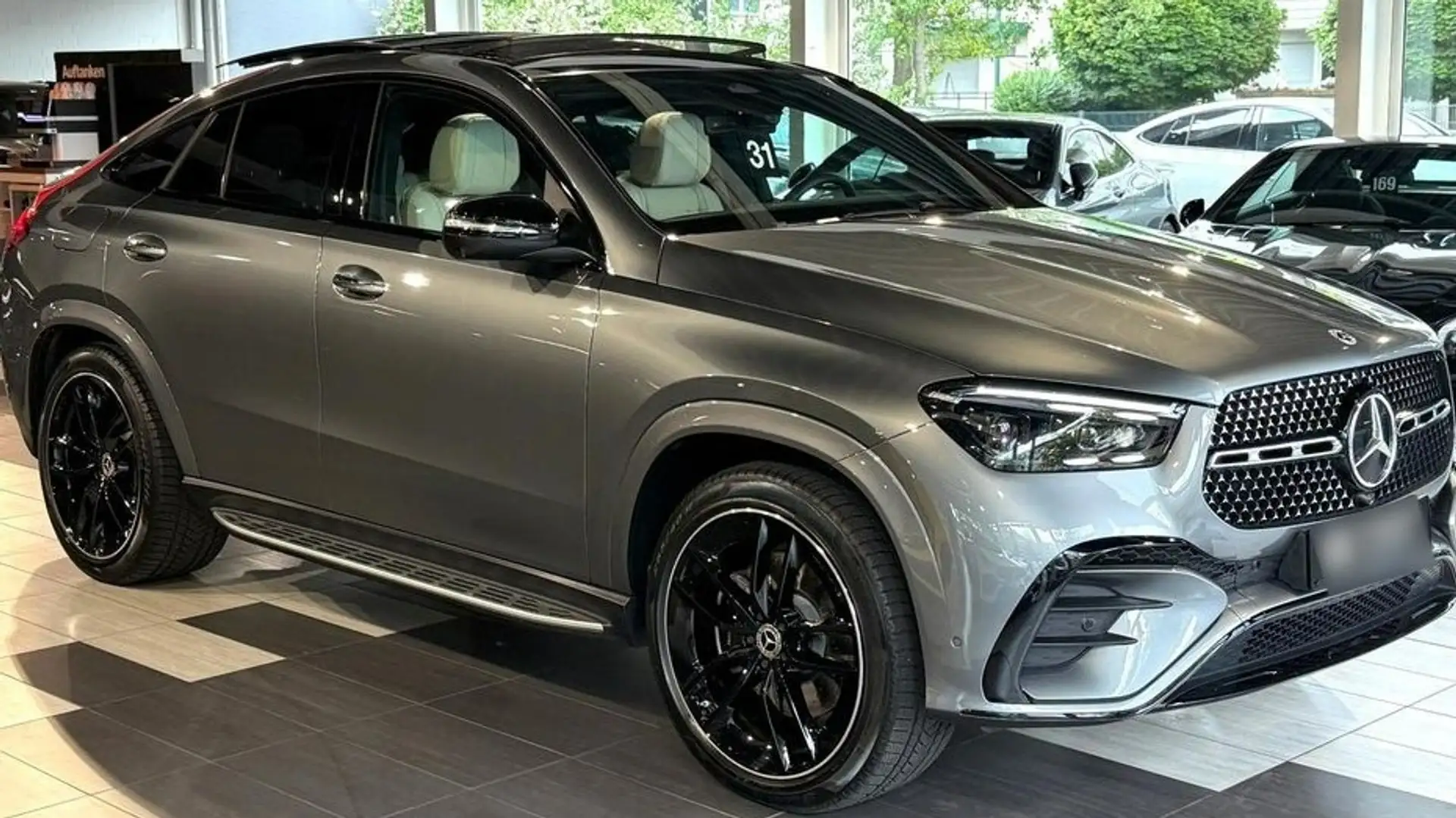 Mercedes-Benz GLE 300 Coupé 300d 4Matic Aut. Gris - 1