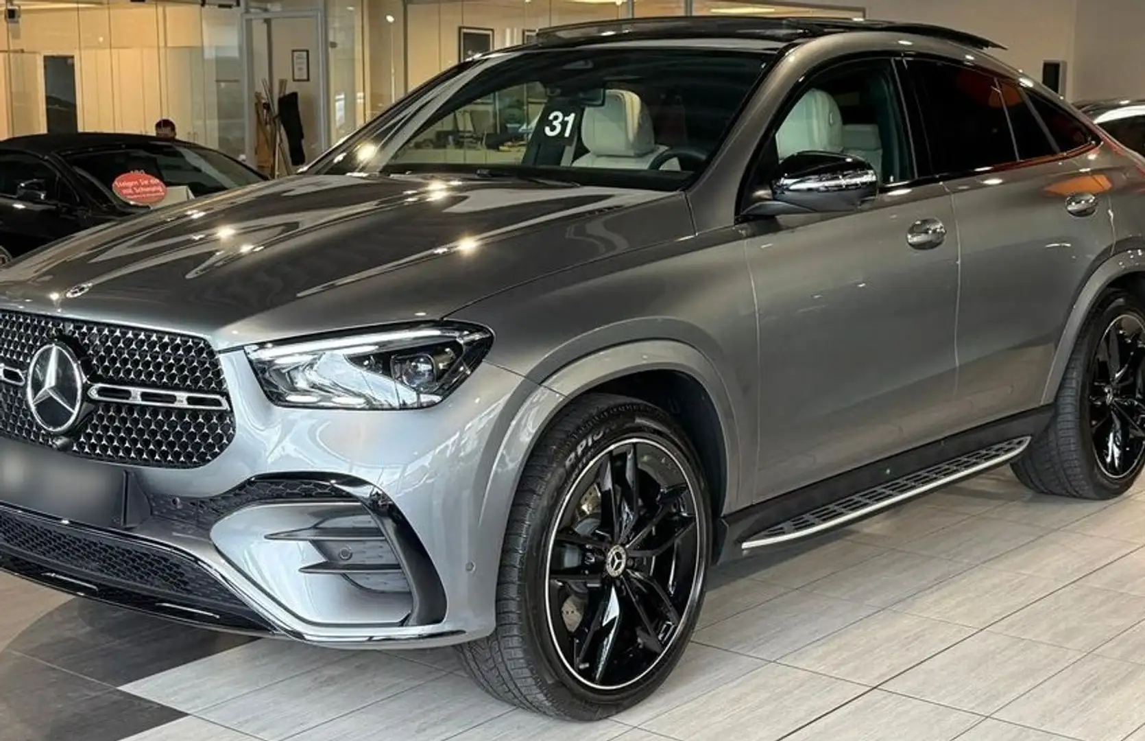Mercedes-Benz GLE 300 Coupé 300d 4Matic Aut. Gris - 2