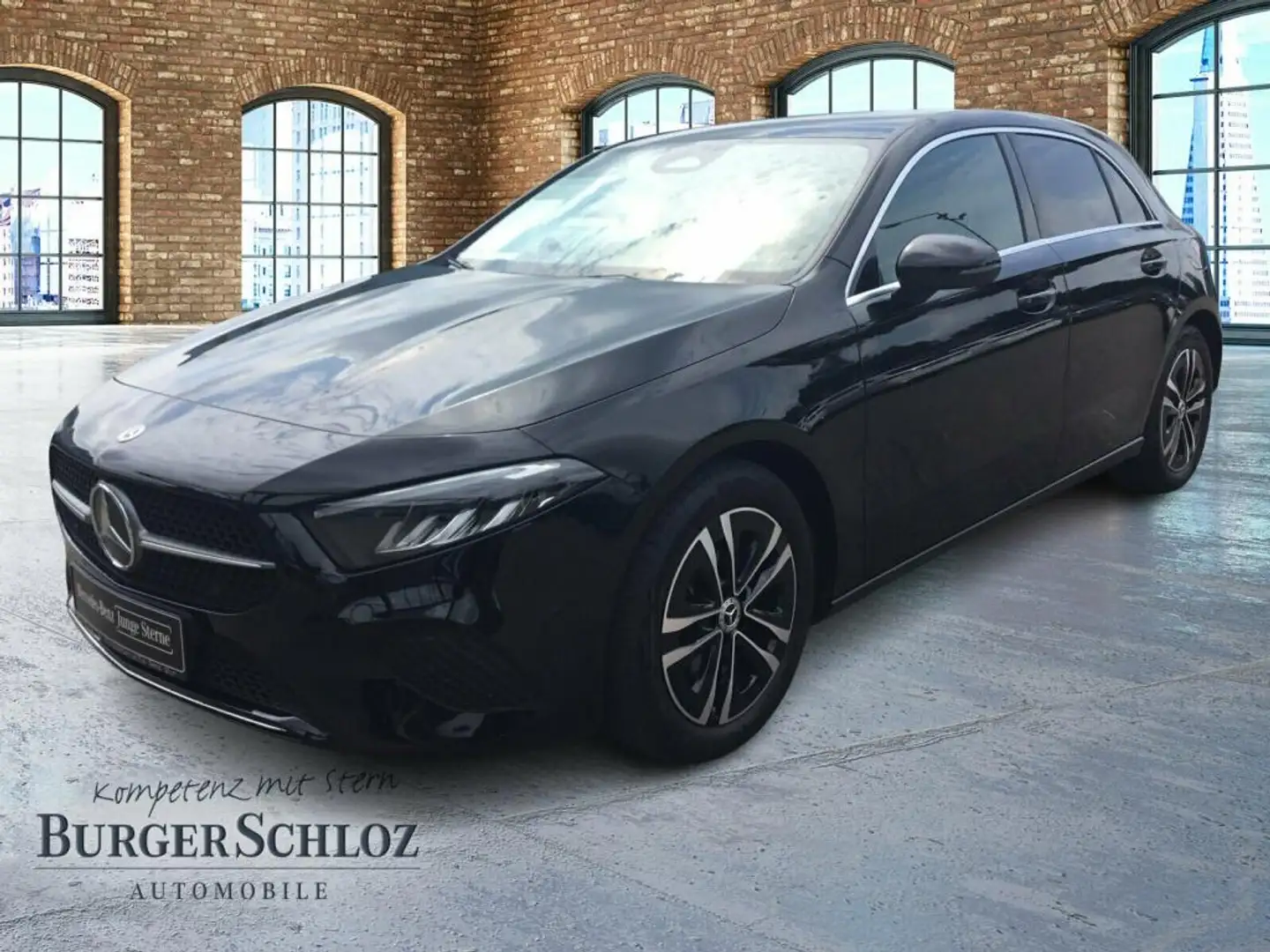 Mercedes-Benz A 180 progressive SpurW W-Paket PDC SHZ LED LM Schwarz - 1