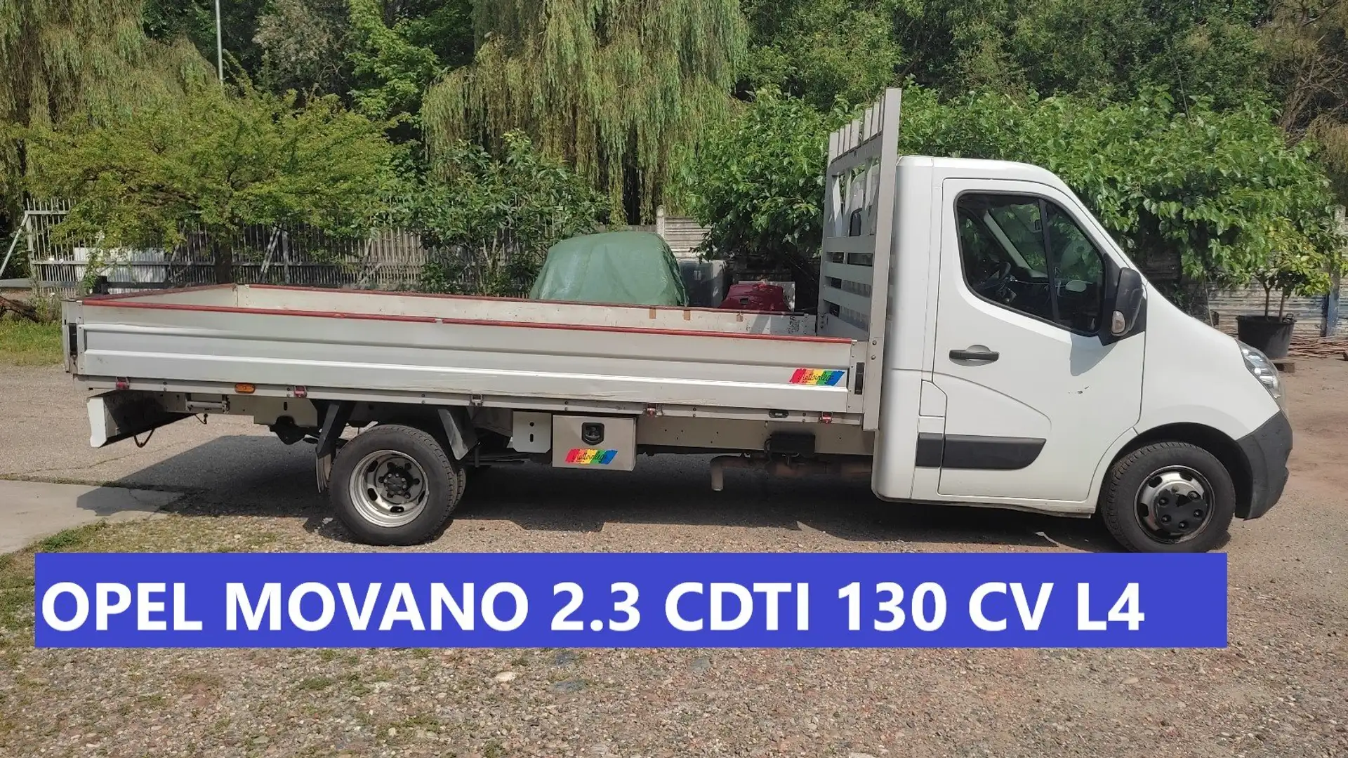 Opel Movano 2.3 CDTI 130 CV L4 CASSONE LUNGO Bianco - 1