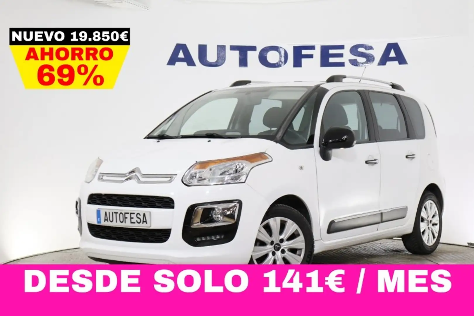 Citroen C3 Picasso 1.2 110cv FEEL EDITION 5P # PARKTRONIC Blanco - 1