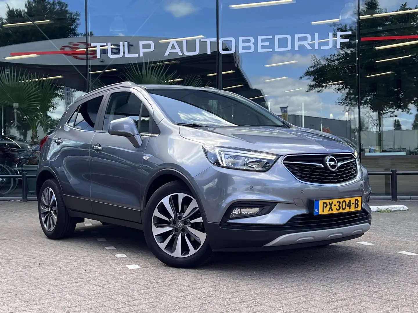 Opel Mokka X 1.4 Turbo Innovation Leder Dak NAP Grau - 2