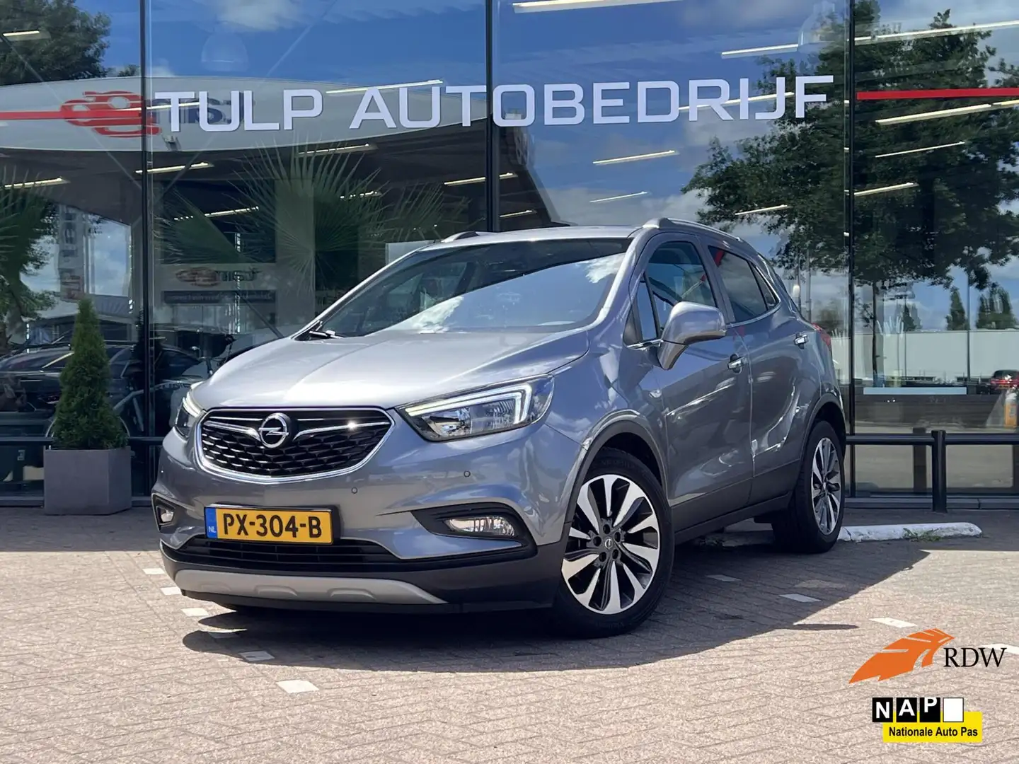 Opel Mokka X 1.4 Turbo Innovation Leder Dak NAP Grau - 1