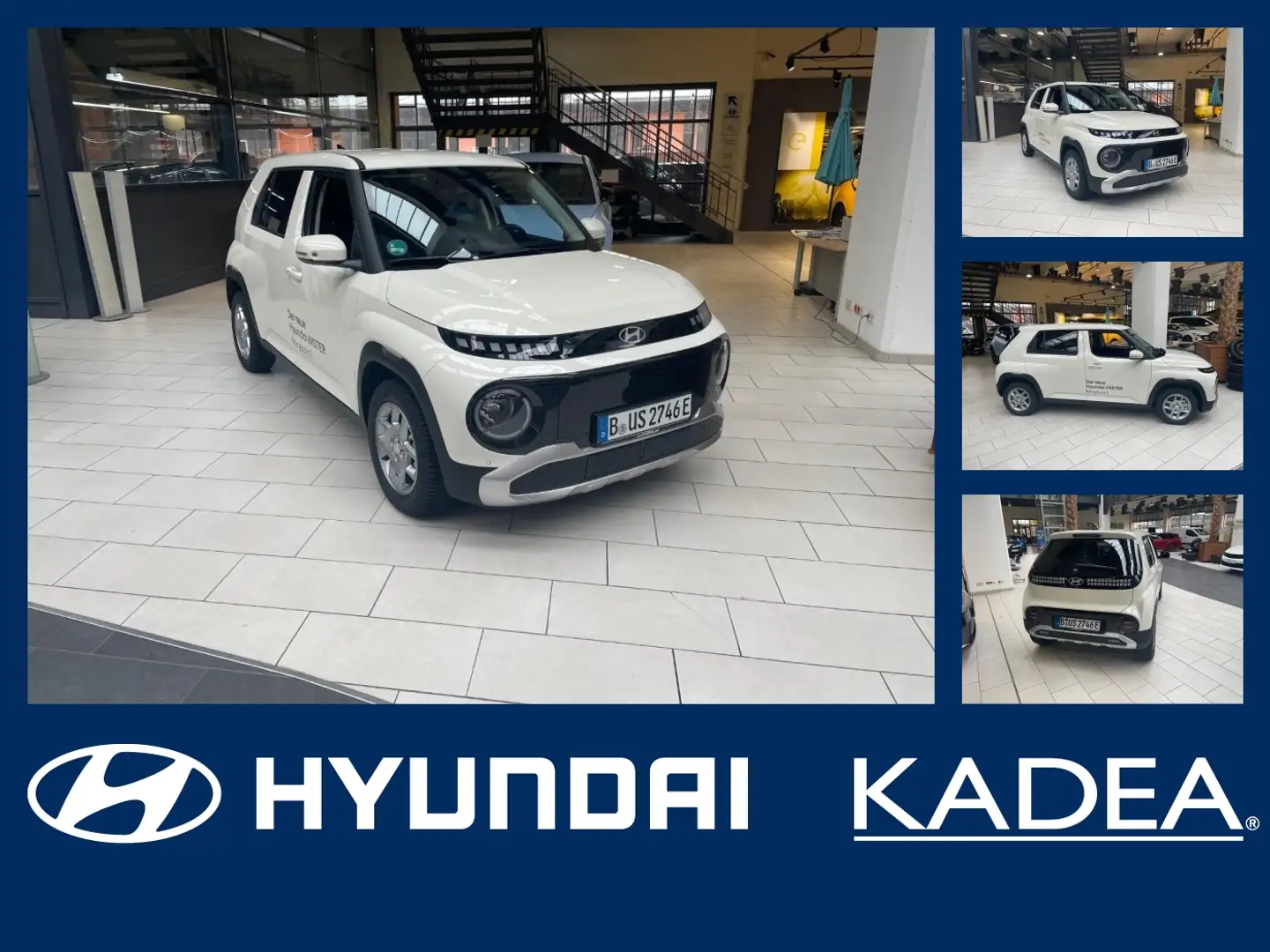 Hyundai Inster Trend 42KWh Effizienz-Paket Kamera Weiß - 1