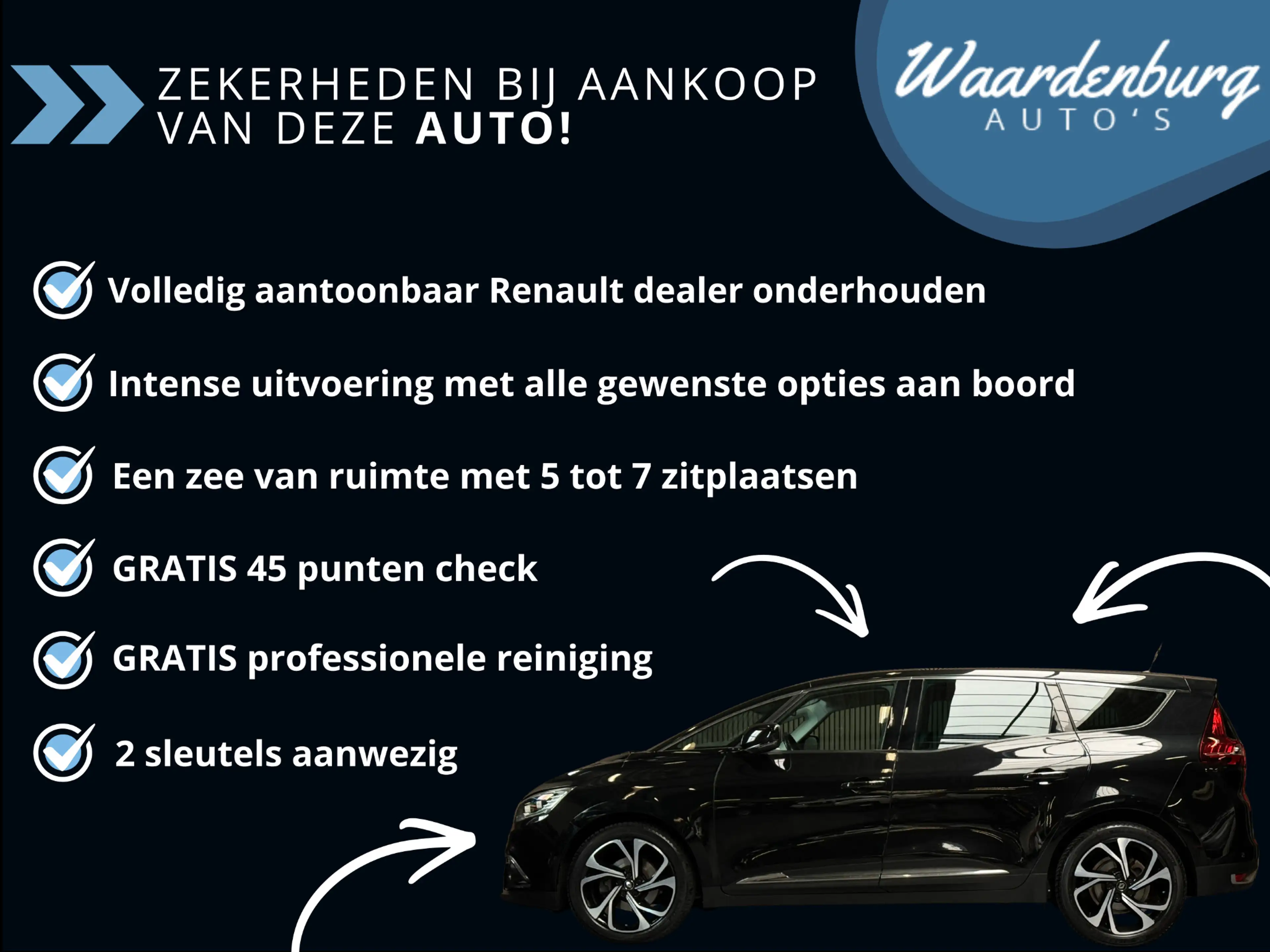 Renault Grand Scenic 1.3 TCe Intens 7p. | Camera | Carplay | Dodehoek — photo 10