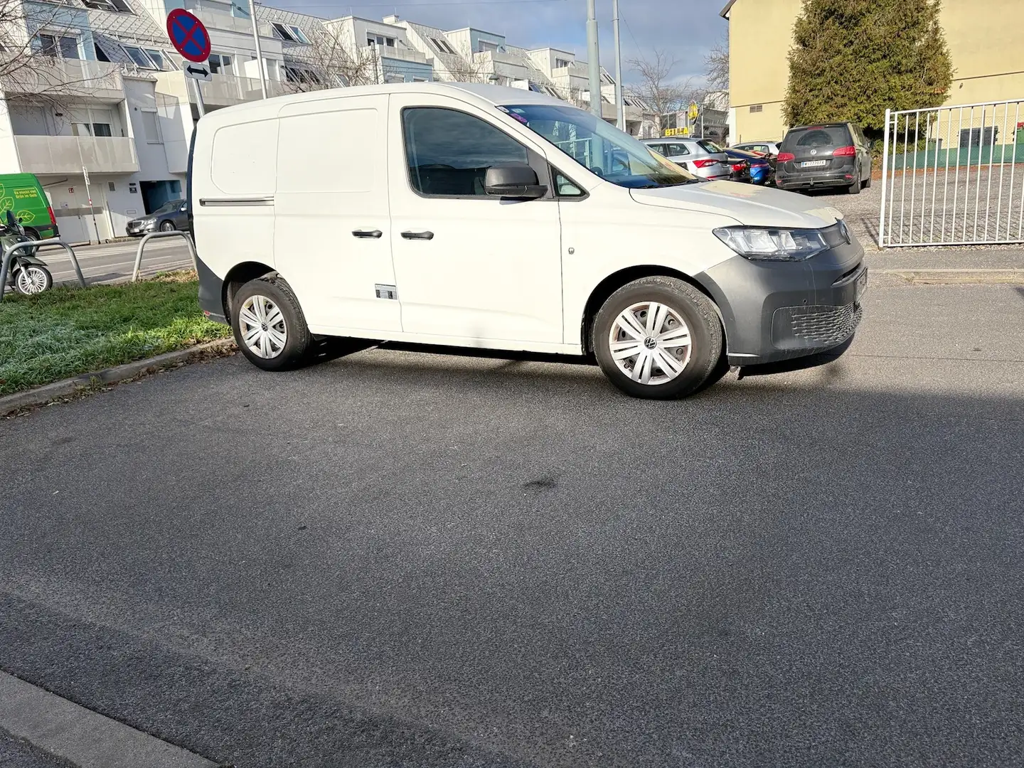 Volkswagen Caddy Cargo 2.0 TDI Weiß - 1