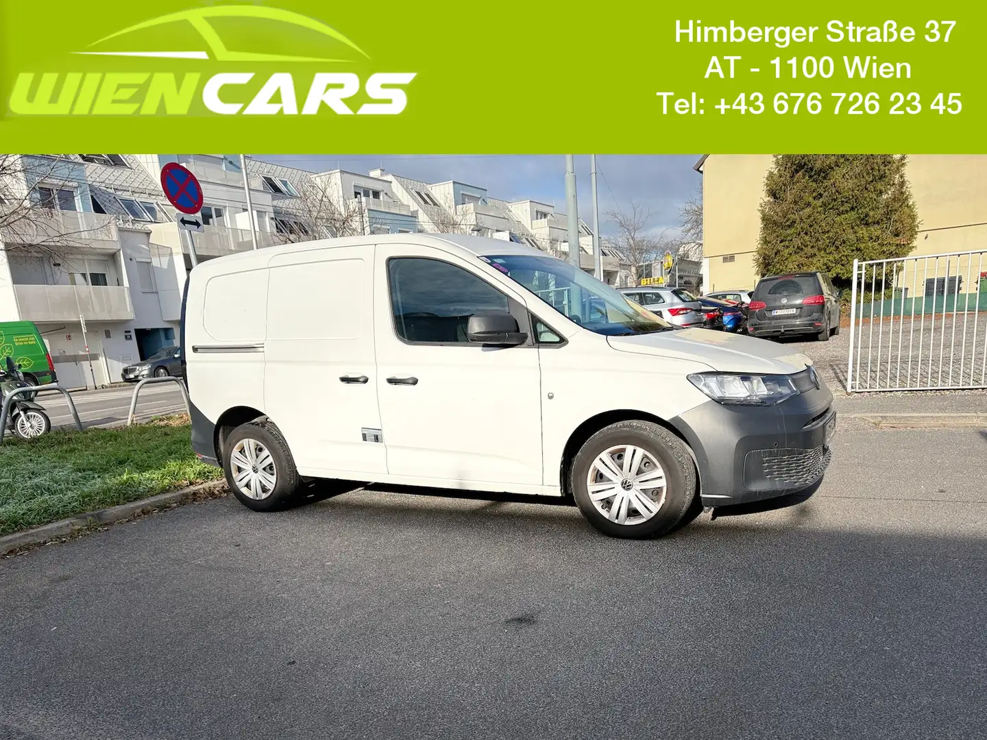 Volkswagen Caddy Cargo 2.0 TDI Weiß - 1