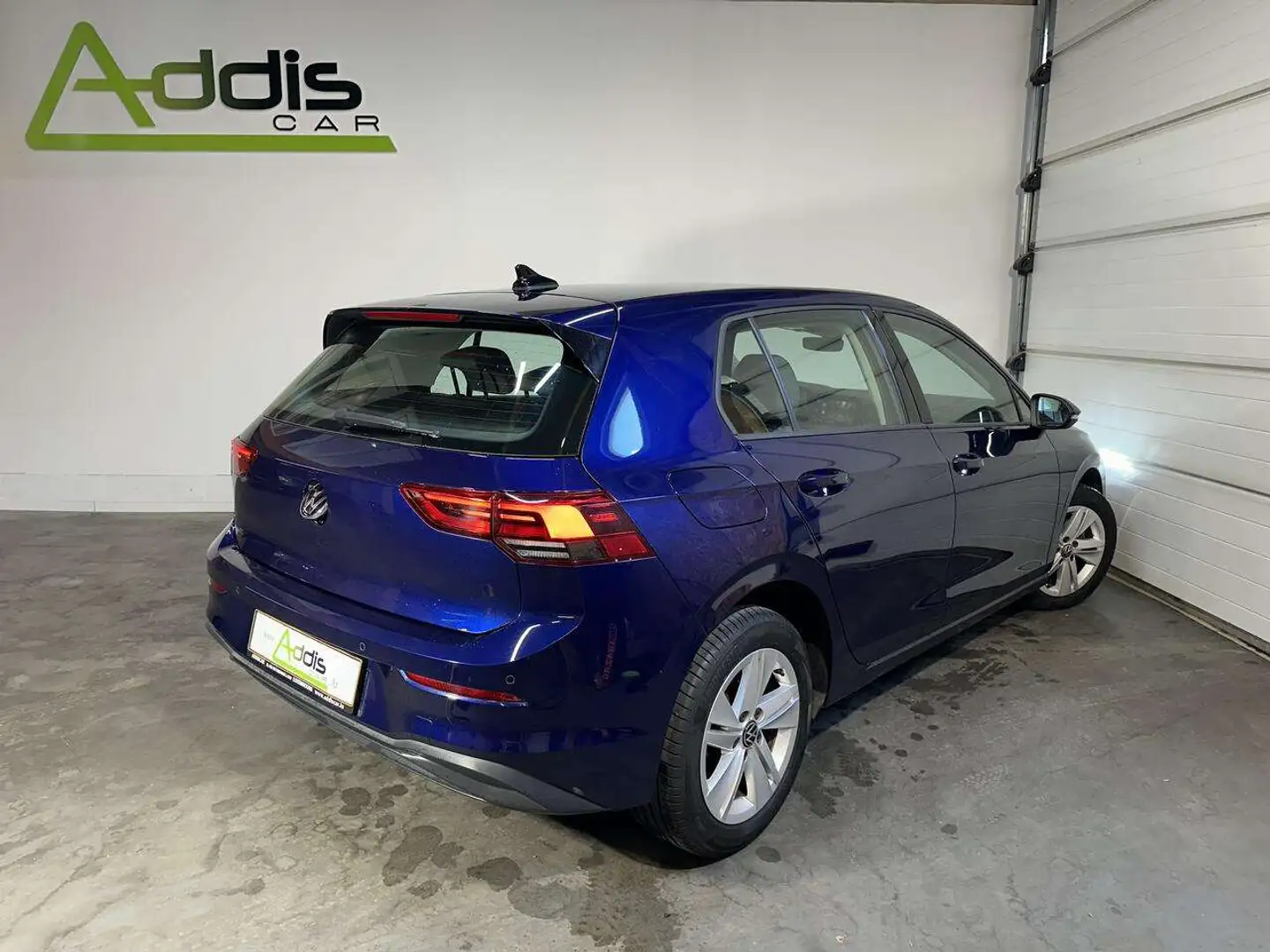 Volkswagen Golf VIII 1.0 TSI 110 LIFE GPS CARPLAY VIRTUAL COCKPIT Bleu - 2