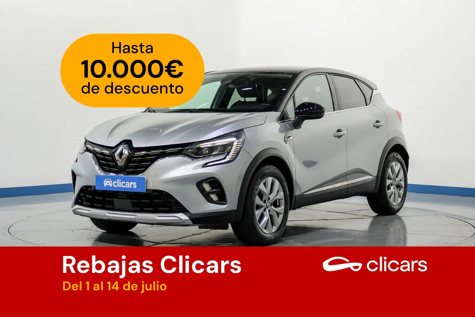 Renault Captur TCe Zen 74kW Gris - 1