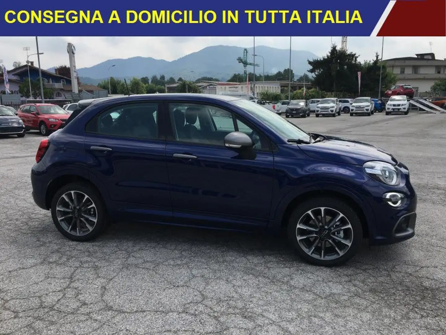Fiat 500X 1.5 T4 Hybrid 130 CV DCT Sport NUOVA KM0 Blau - 2