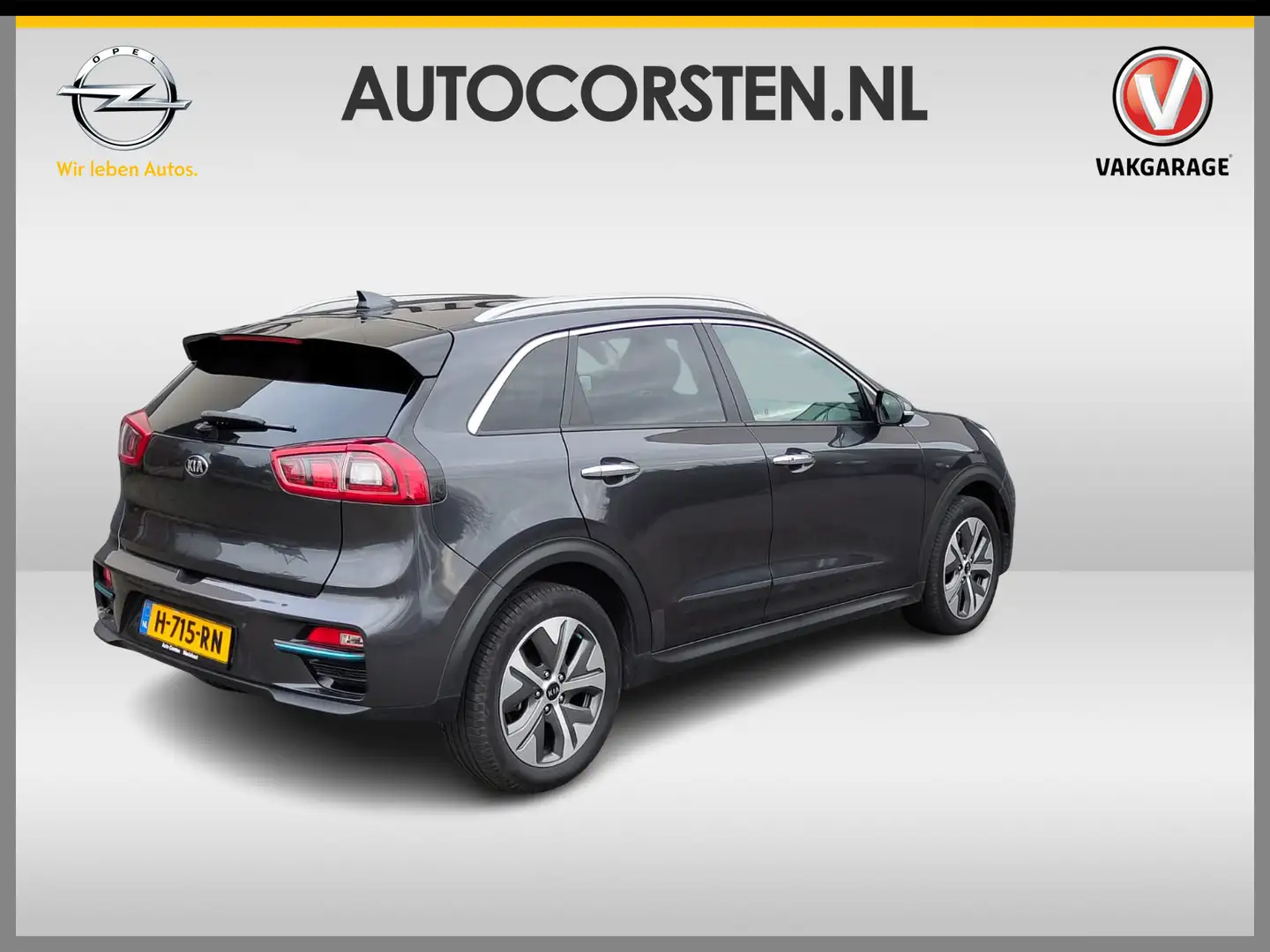 Kia e-Niro ExecutiveLine 64kWh Leer Elek.Stoel+Memory Warmtep Grau - 2
