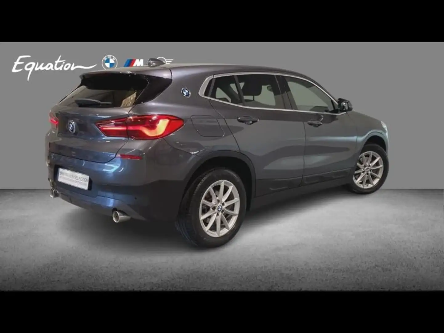 BMW X2 sDrive18dA 150ch Business Design Euro6d-T 118g Gris - 2