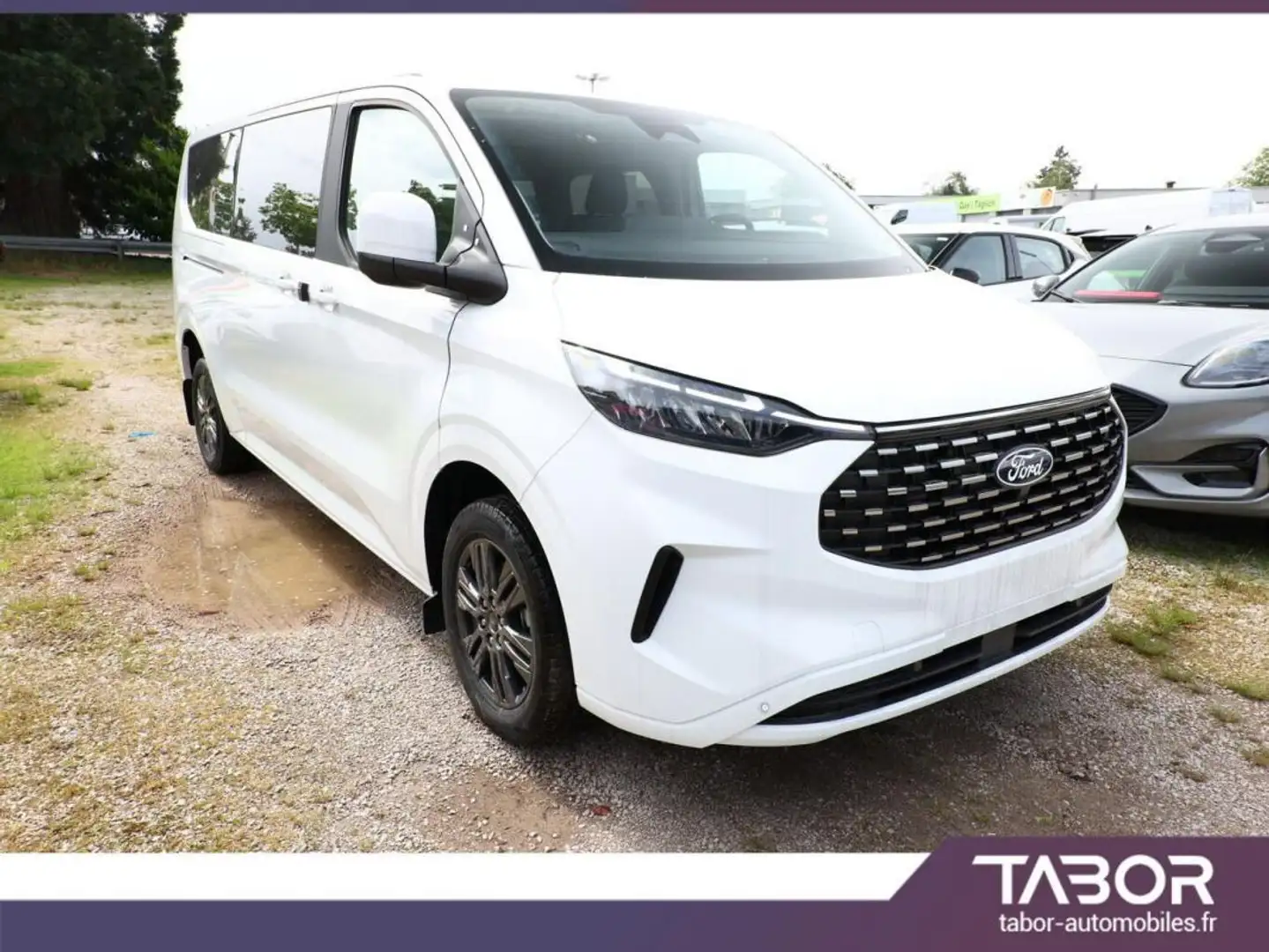 Ford Tourneo Custom 2.0 TDCi 150 Tit 320 L2 GPS Blanc - 2