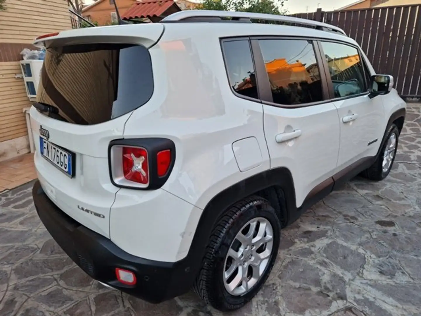 Jeep Renegade Renegade 1.6 mjt Limited fwd 120cv*KM REALI Bianco - 2