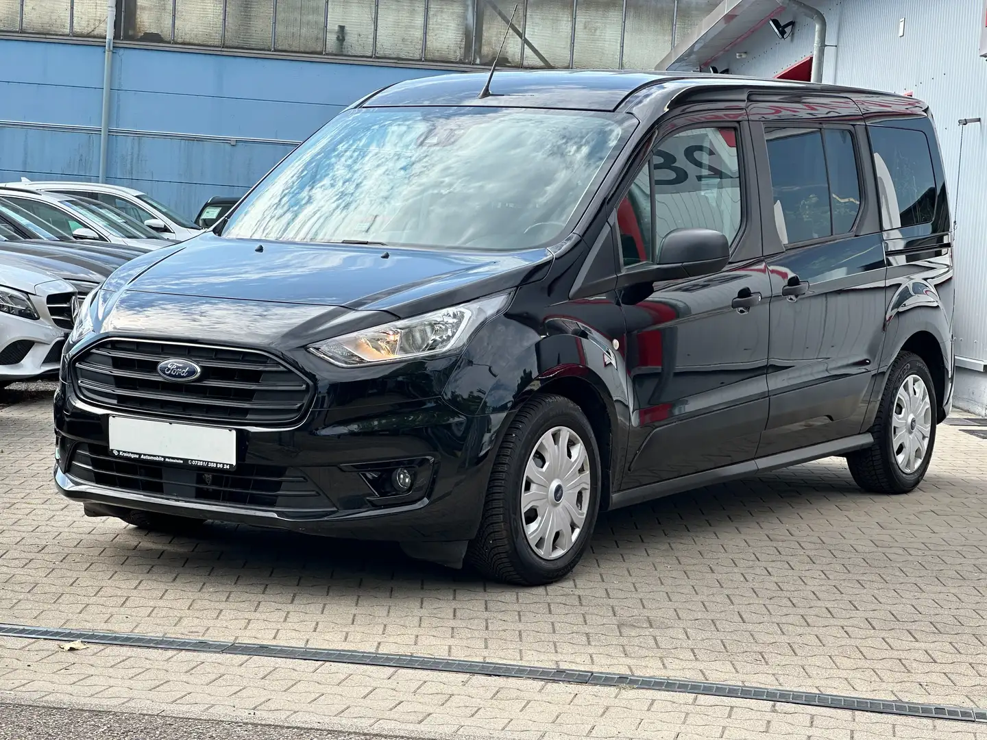 Ford Grand Tourneo Connect 1.5EcoBlue*Lang*AHK*Klima*Tempo*Parkpilot Noir - 1