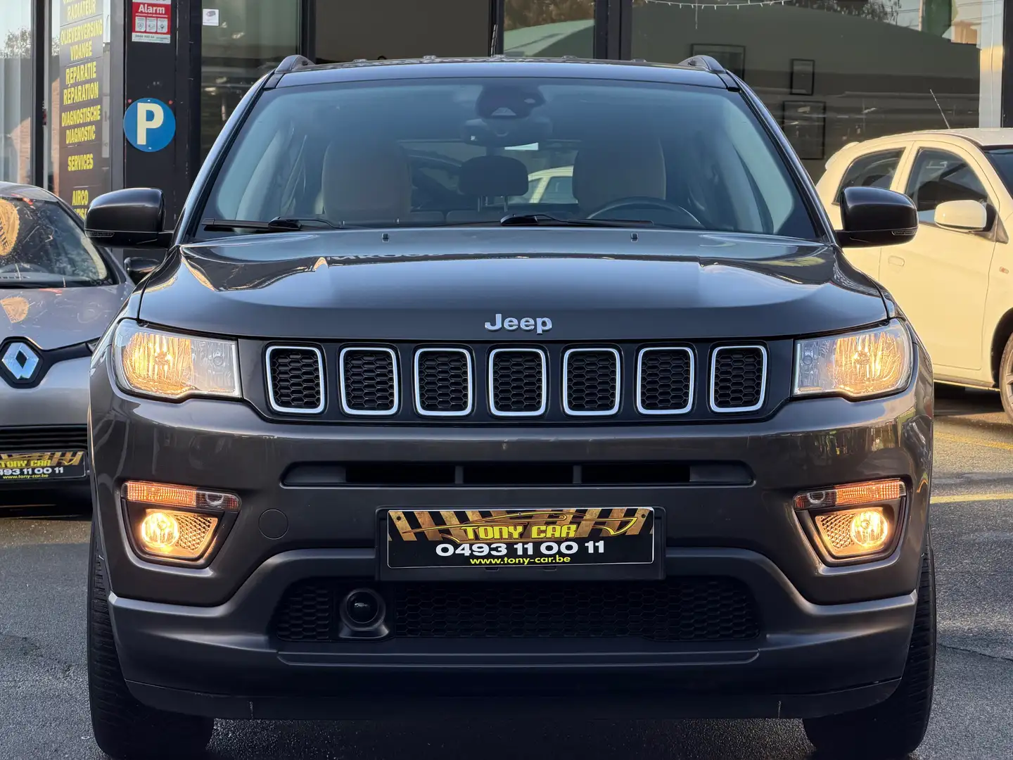 Jeep Compass Compass 1.4 Turbo 4x2 Longitude* Garantis 12 mois* Gris - 1