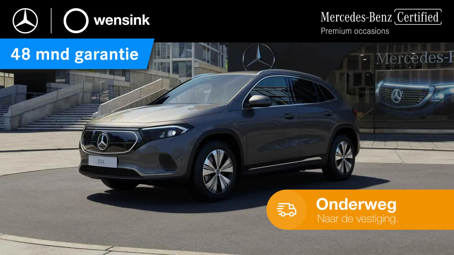 Mercedes-Benz EQA 250 Business Solution Luxury 67 kWh | Sfeerverlichting Gris - 1