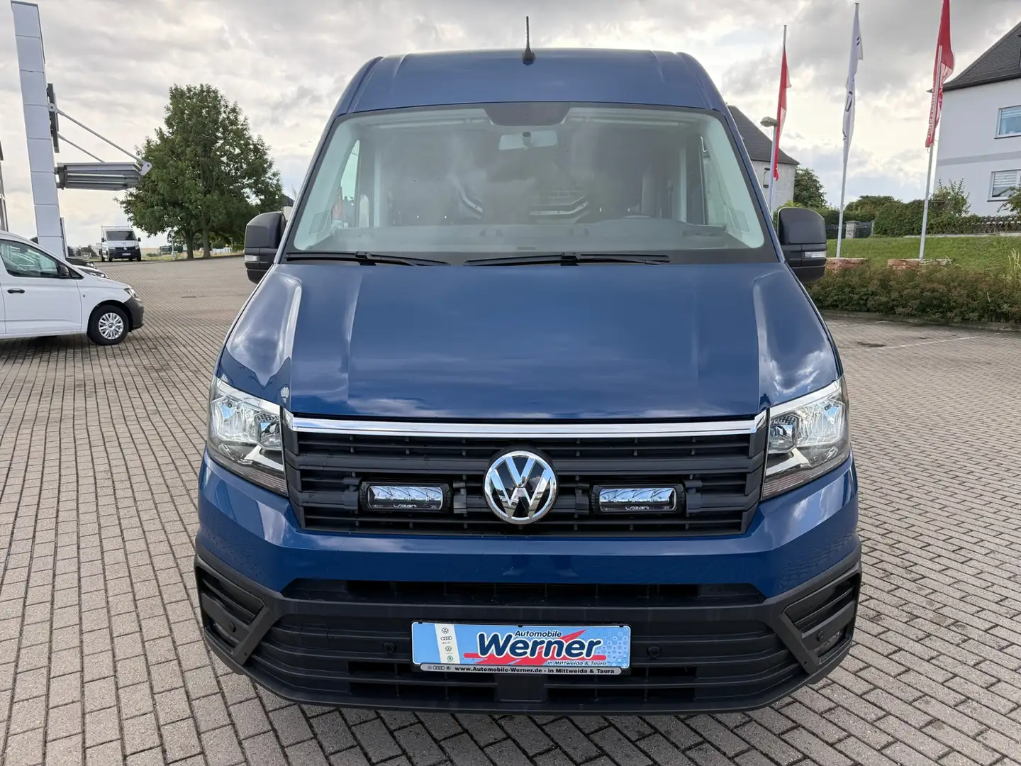 Volkswagen Crafter Kasten 35 HD MR 2.0TDI AHK Standh GRA Klima Bleu - 1