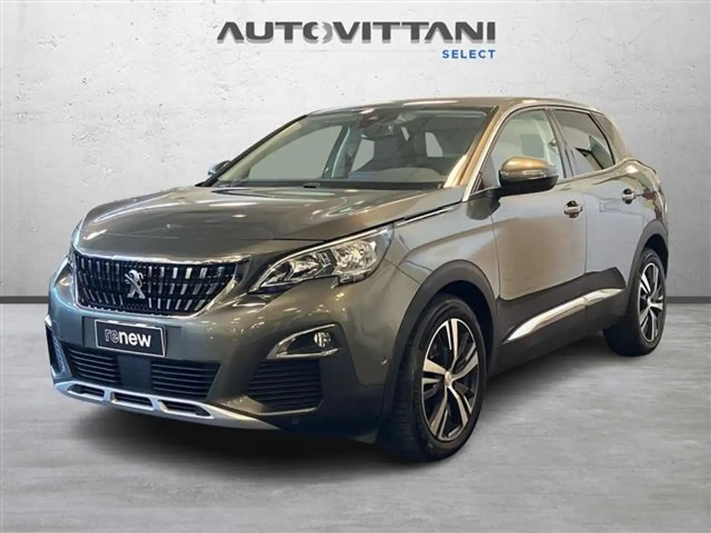 Peugeot 3008 1.2 PureTech Turbo Allure S&S my18 Grijs - 1
