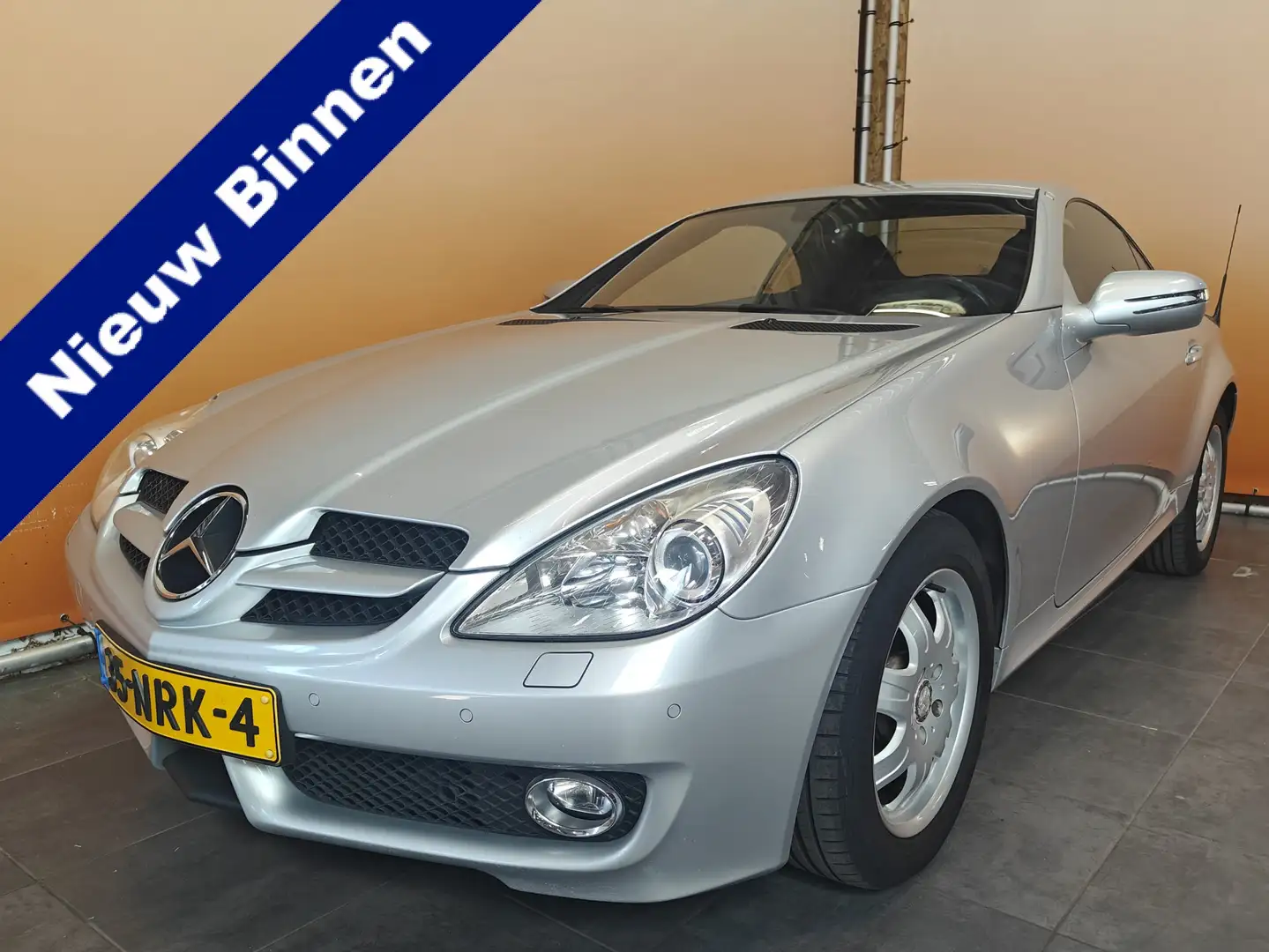 Mercedes-Benz SLK 200 K. dealeronderhouden | 184pk | automaat leer | nav Gris - 1