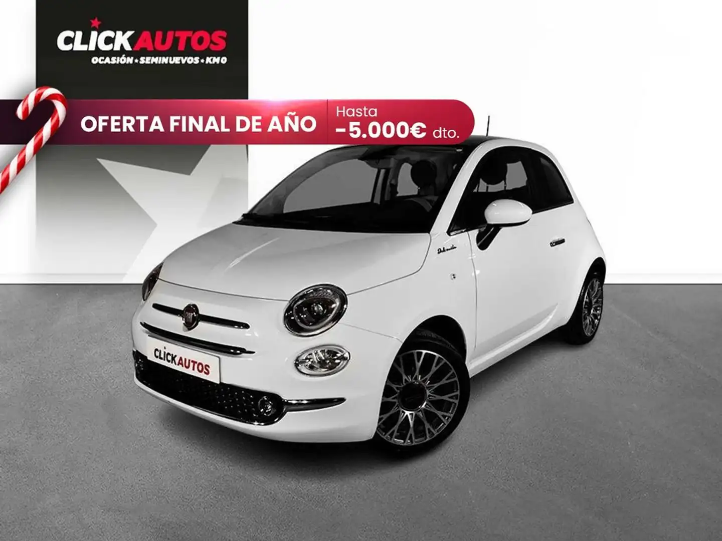 Fiat 500 1.0 Hybrid 70CV Dolcevita Blanco - 1