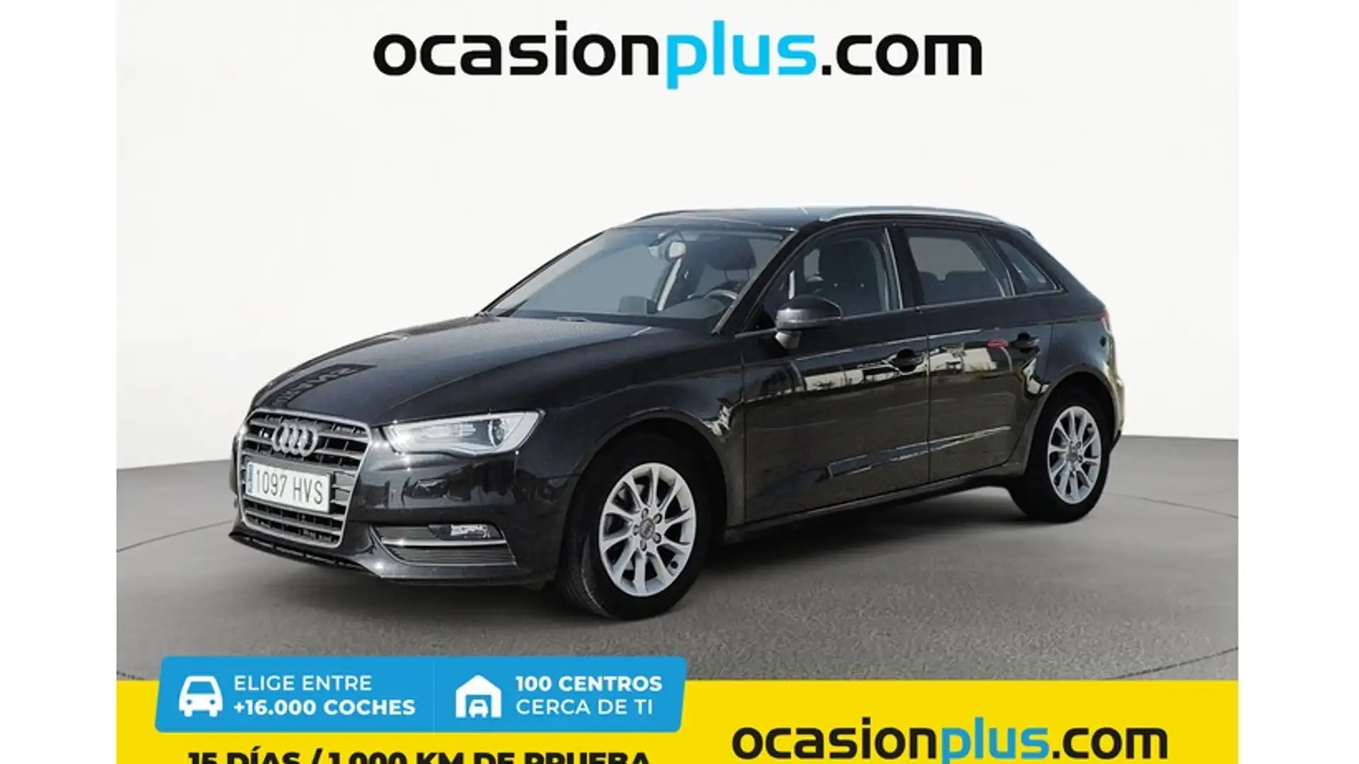 Audi A3 Sportback 1.6TDI Attracted 105 Negro - 1