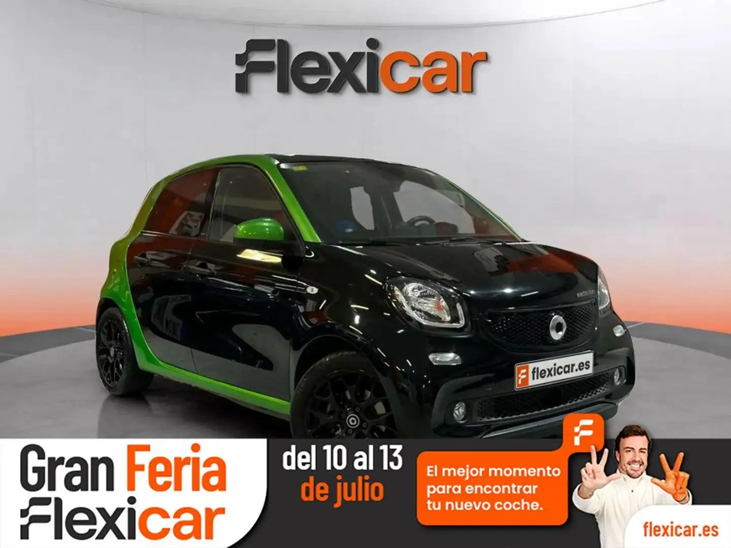 smart forFour 60kW(81CV) electric drive Negro - 1