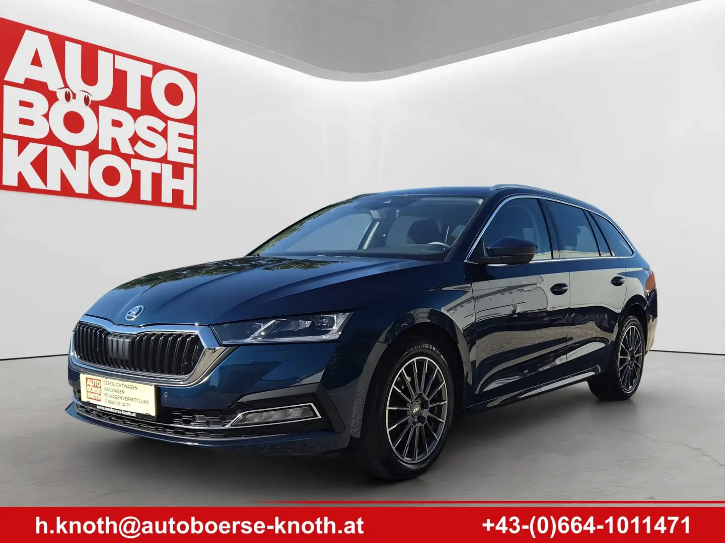 Skoda Octavia Style, Winterräder, WS Heizung, Car Play usw... Blau - 2
