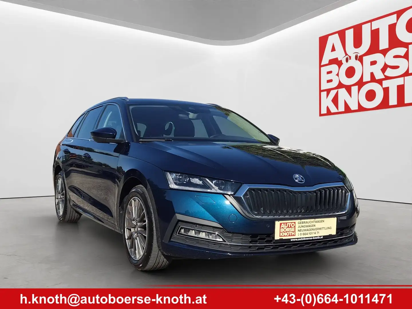 Skoda Octavia Style, Winterräder, WS Heizung, Car Play usw... Blau - 1