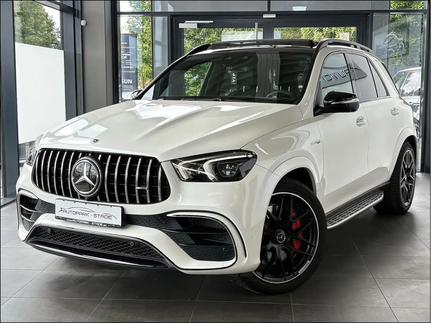 Mercedes-Benz GLE 63 AMG 4Matic+ Diamant Pano Massage 360 HUD Blanc - 2