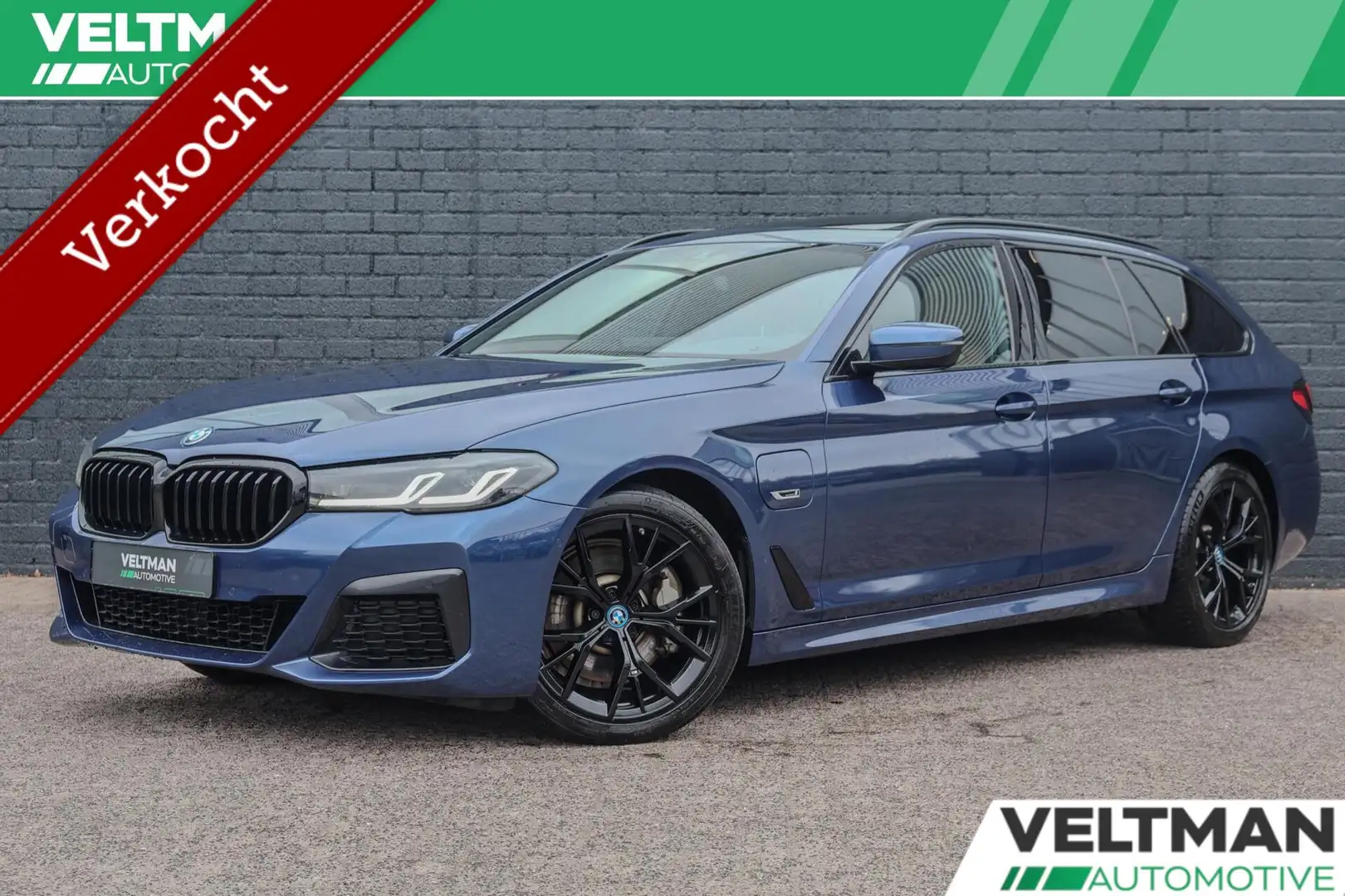 BMW 530 5-serie Touring 530e xDrive M-SPORT PANORAMADAK CR Blu/Azzurro - 1
