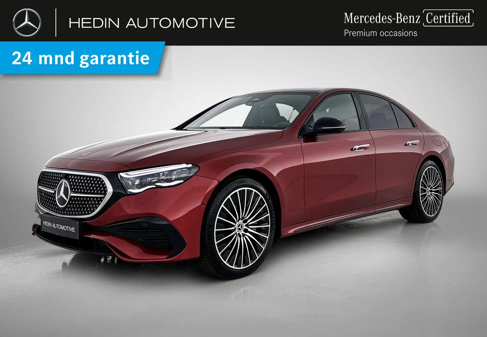 Mercedes-Benz E 300 E 300e Limousine Automaat AMG Line | MANUFAKTUR | Rouge - 1