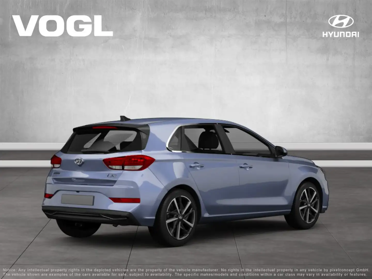 Hyundai i30 FL 5-Türer MY25 1.0 T-GDI 100PS DCT Advantage Blau - 2