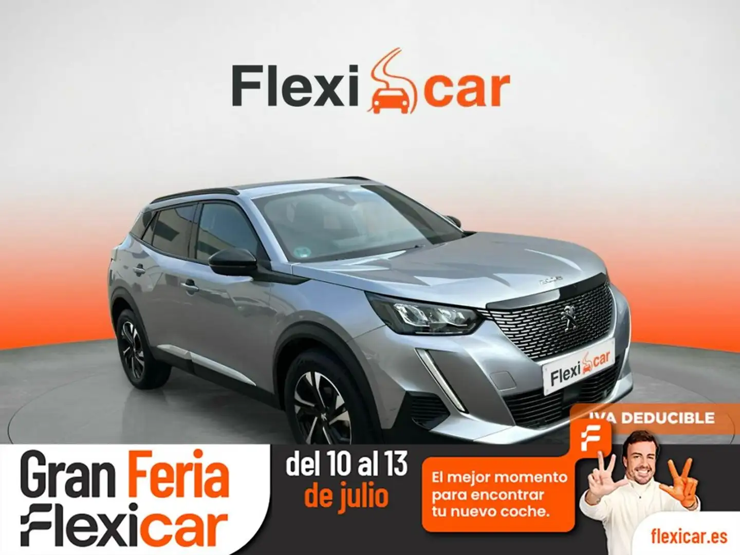 Peugeot 2008 1.2 PureTech S&S Allure EAT8 130 Gris - 1