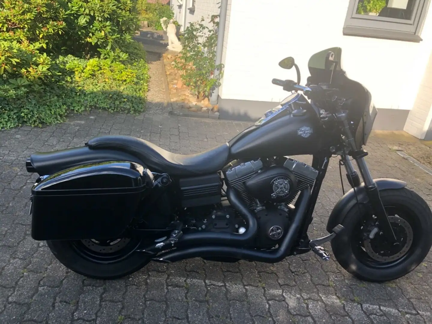Harley-Davidson Fat Bob Černá - 1