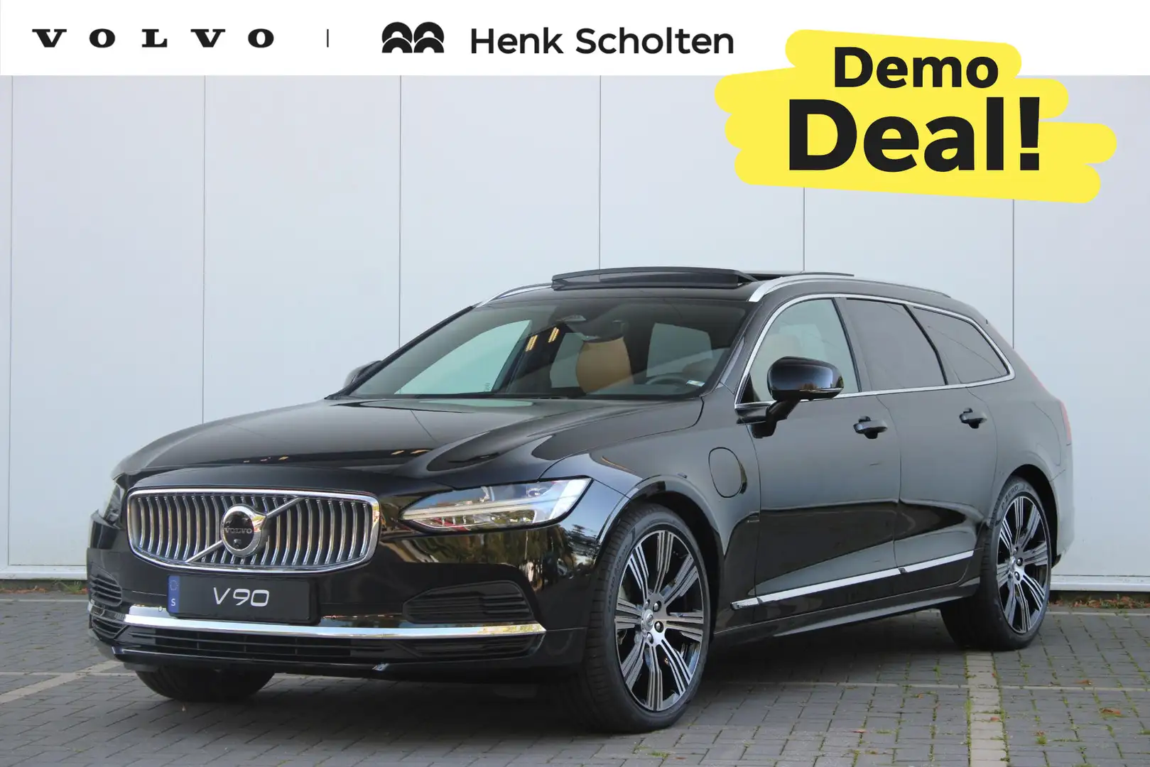 Volvo V90 T6 Automaat Recharge AWD Plus Bright | Demo Deal | Noir - 1