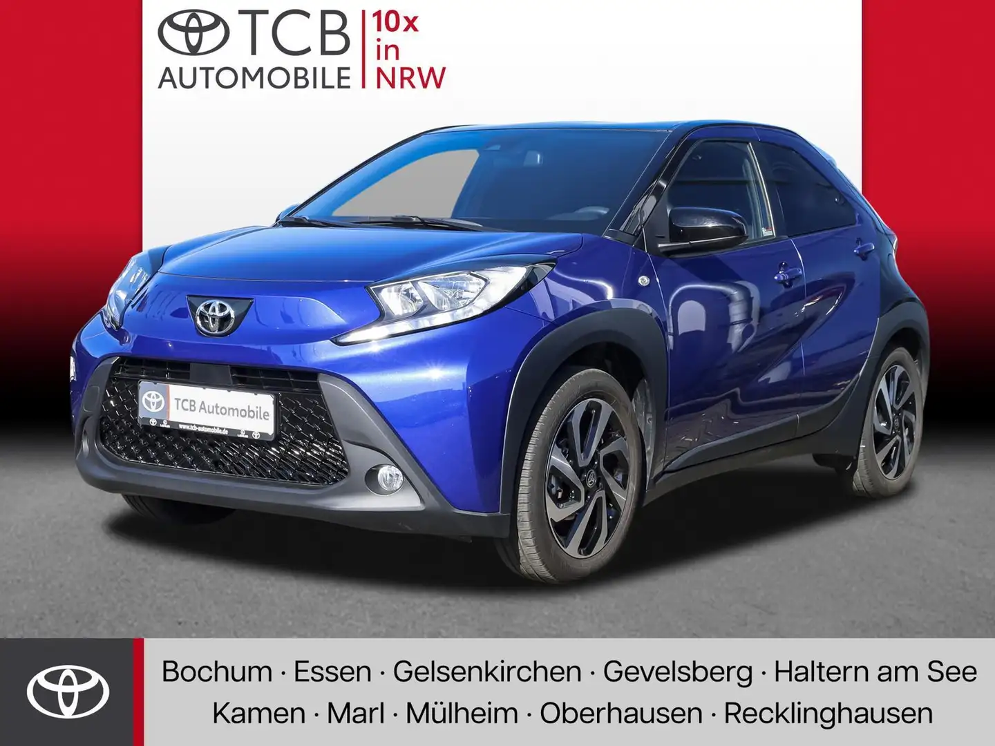 Toyota Aygo X 1.0 Pulse SHZ PDC KLIMA LM-Felgen BT Zwart - 1