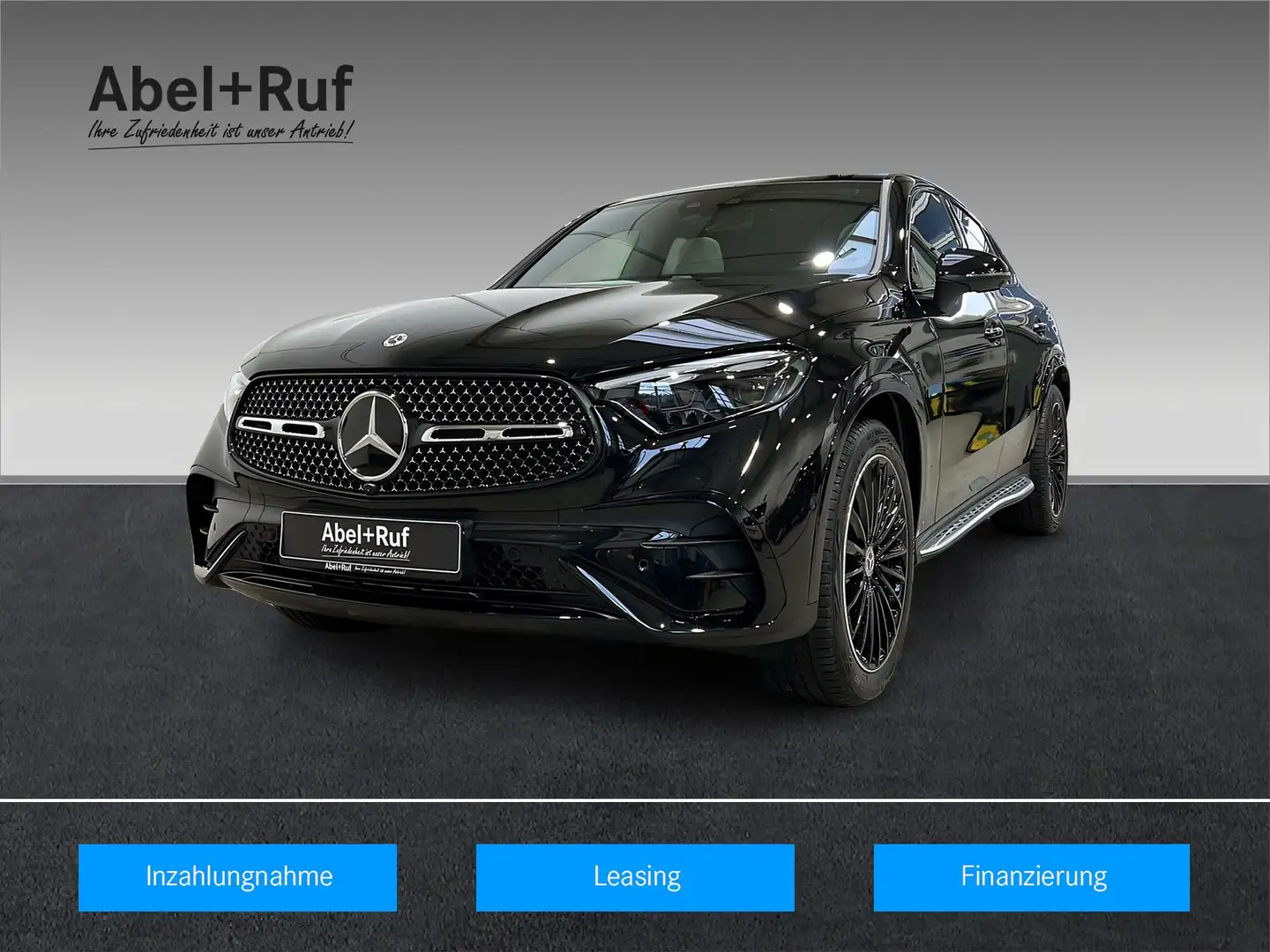 Mercedes-Benz GLC 450 d 4M Coupé AMG+DISTR+NIGHT+Burme+AHK+360 Negro - 1