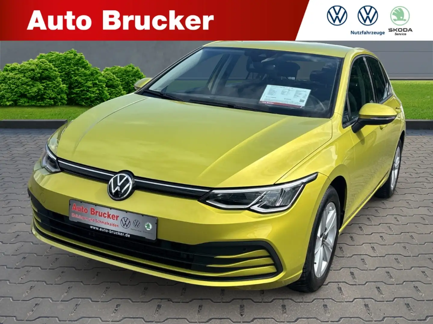 Volkswagen Golf VIII Life 1.0 TSI+Park Distance Control+Elektrisch Galben - 1