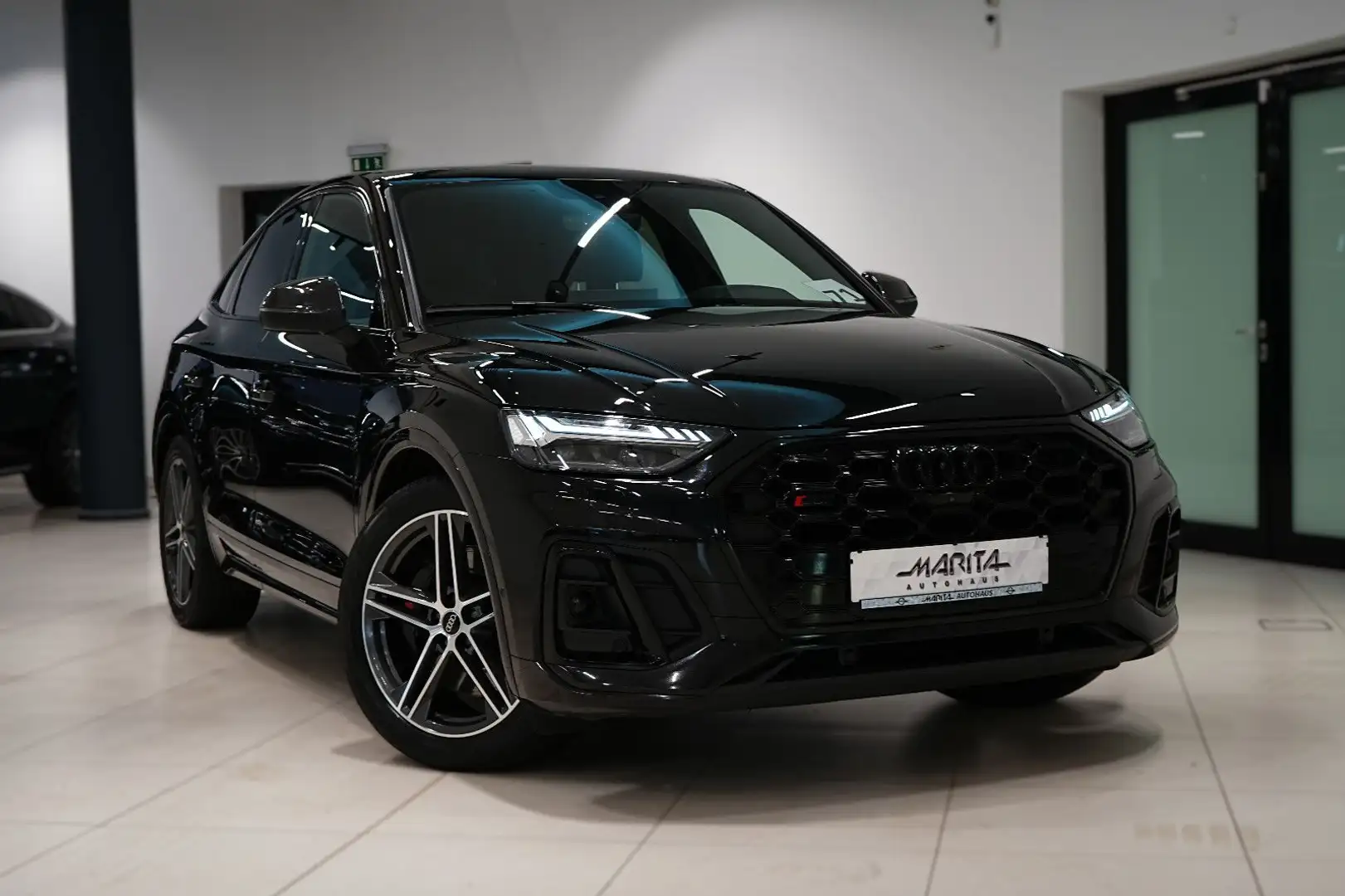 Audi SQ5 SPORTBACK 3.0|ACC|360|LUFT|MEMO|B&O|ANHÄNGER Negro - 1