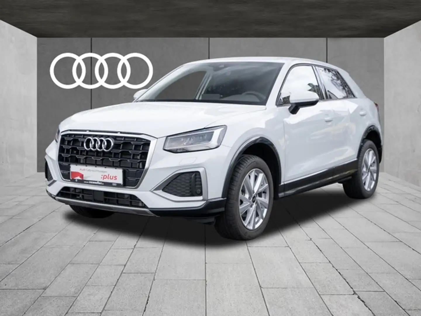 Audi Q2 30 TDI Advanced Navi+ ACC e-Heckkl. Sports. AHK... Weiß - 2