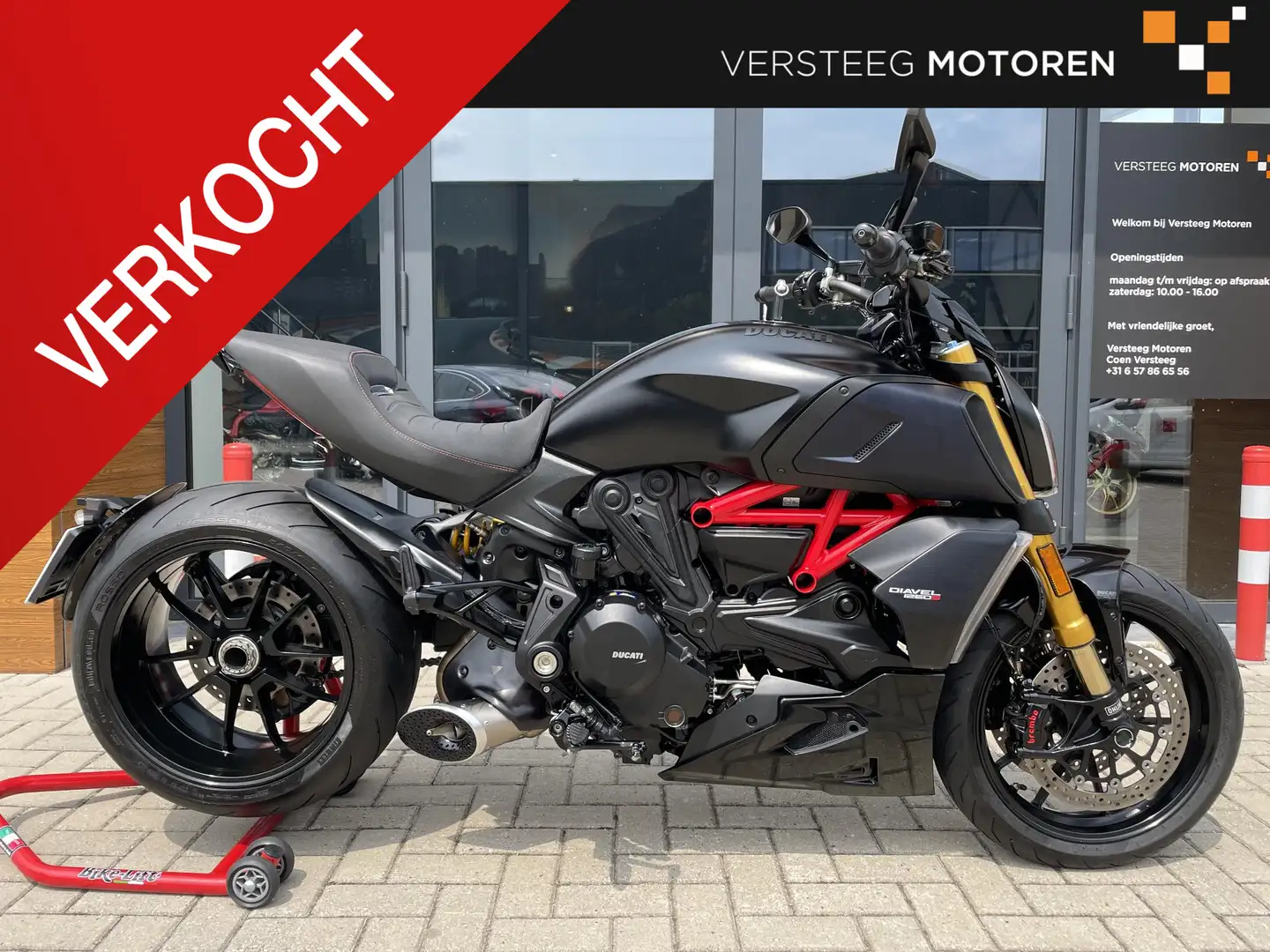 Ducati Diavel 1260 S Termignoni#riemen vervangen#zgan - 1