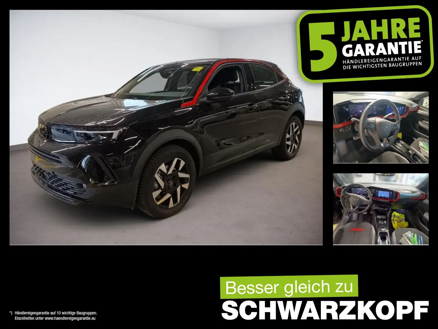 Opel Mokka-E Fin. ab 2,99 % Navi,Parkpilot,Lenkradheiz Schwarz - 1