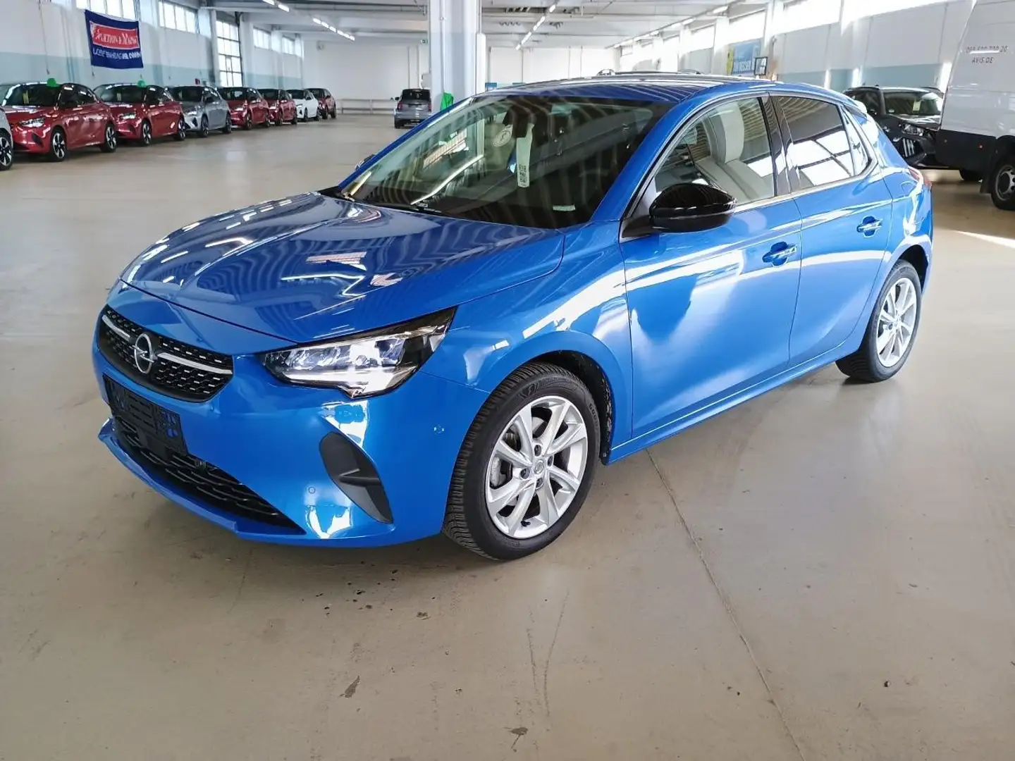 Opel Corsa Elegance SHZ Kamera PDC Teilleder Allwetter Blau - 1