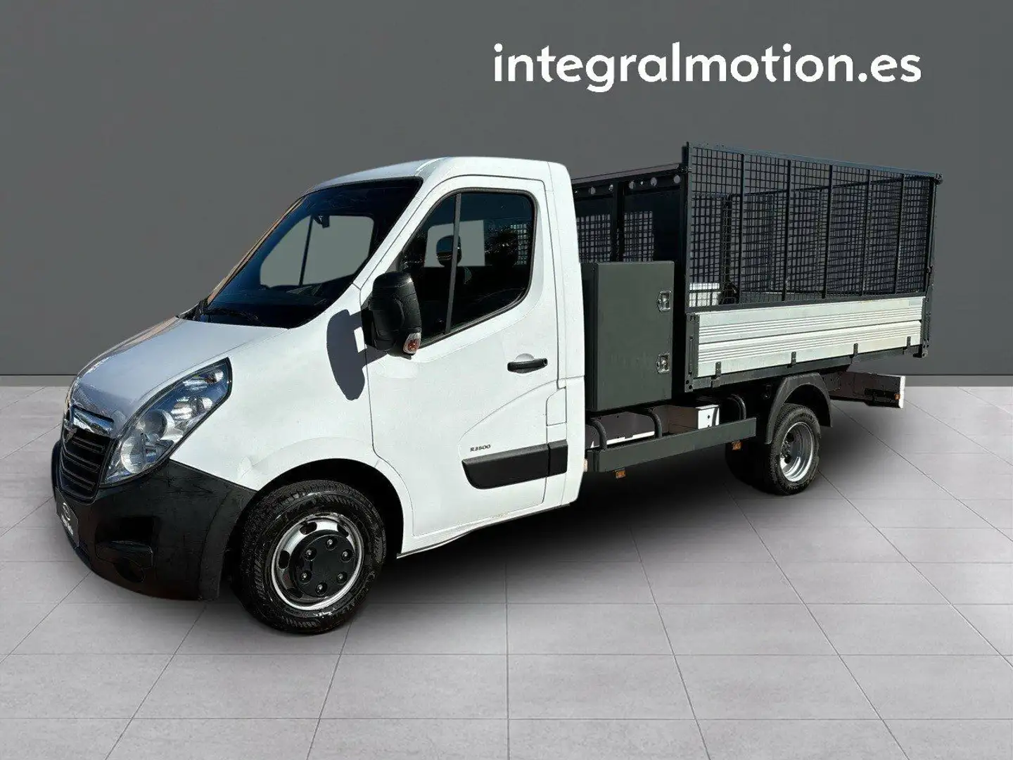 Opel Movano Volquete bas. aluminio 2.3CDTI L3H1 RD 130 Wit - 2